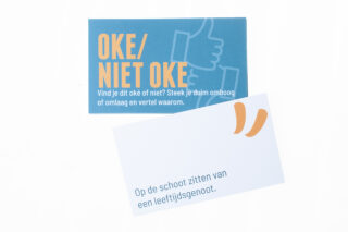 Oké?! spel vraag